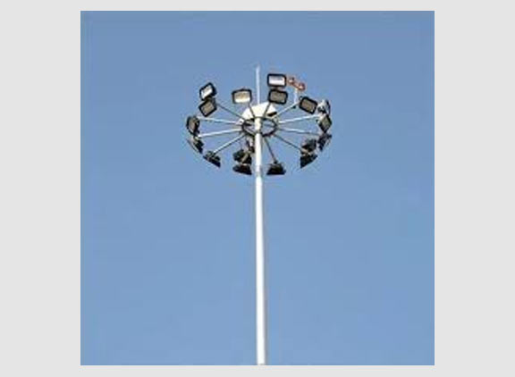 Cool White LED High Mast Lighting Pole for Road Side