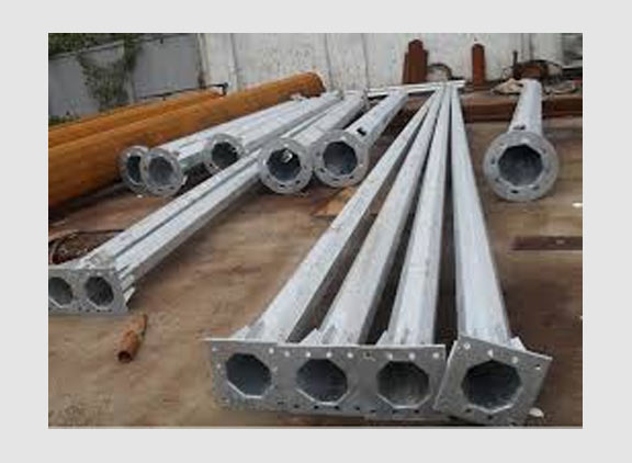 Galvanized Iron (GI) Octagonal Pole