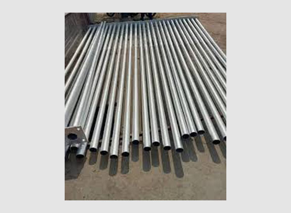 GI Steel Street Light Tubular Pole