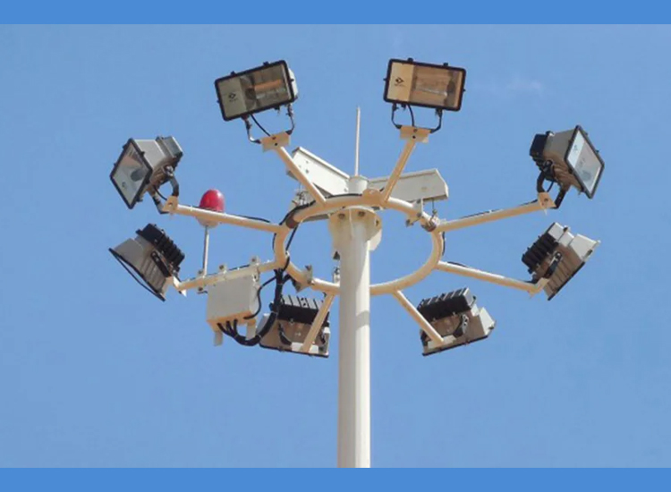 High Mast Pole Manufacturersin  Kuwait High Mast Lighting Poles